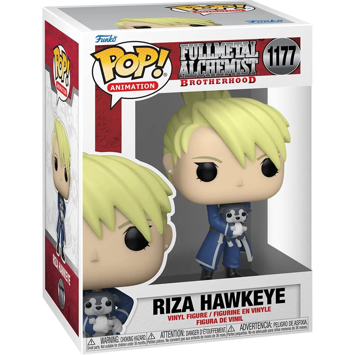 Pop Full Metal Alchemist Brotherhood - Riza Hawkeye Funko Vinyl Figure (Bundled With Compatible Box Protector Case), Multicolor,