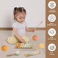 Baby Toys 6-12 Months Montessori Toys for Babies 6-12-18 Months,Wooden Stacking Building Blocks,Infant Teething Toys Sensory Bal