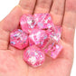 UDIXI Polyhedral DND Dice Set, D&D Dice Pink Dice Compatible Dungeons and Dragons Role Playing Game,MTG,Pathfinder,Board Games,