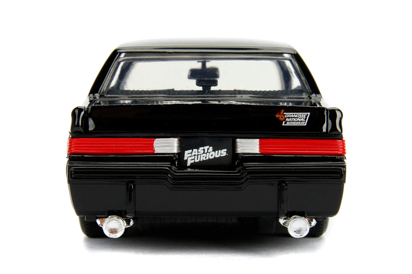 Jada Toys 1:24 Scale Die-Cast Model - '87 Buick Grand National, Glossy Black, Model 99539