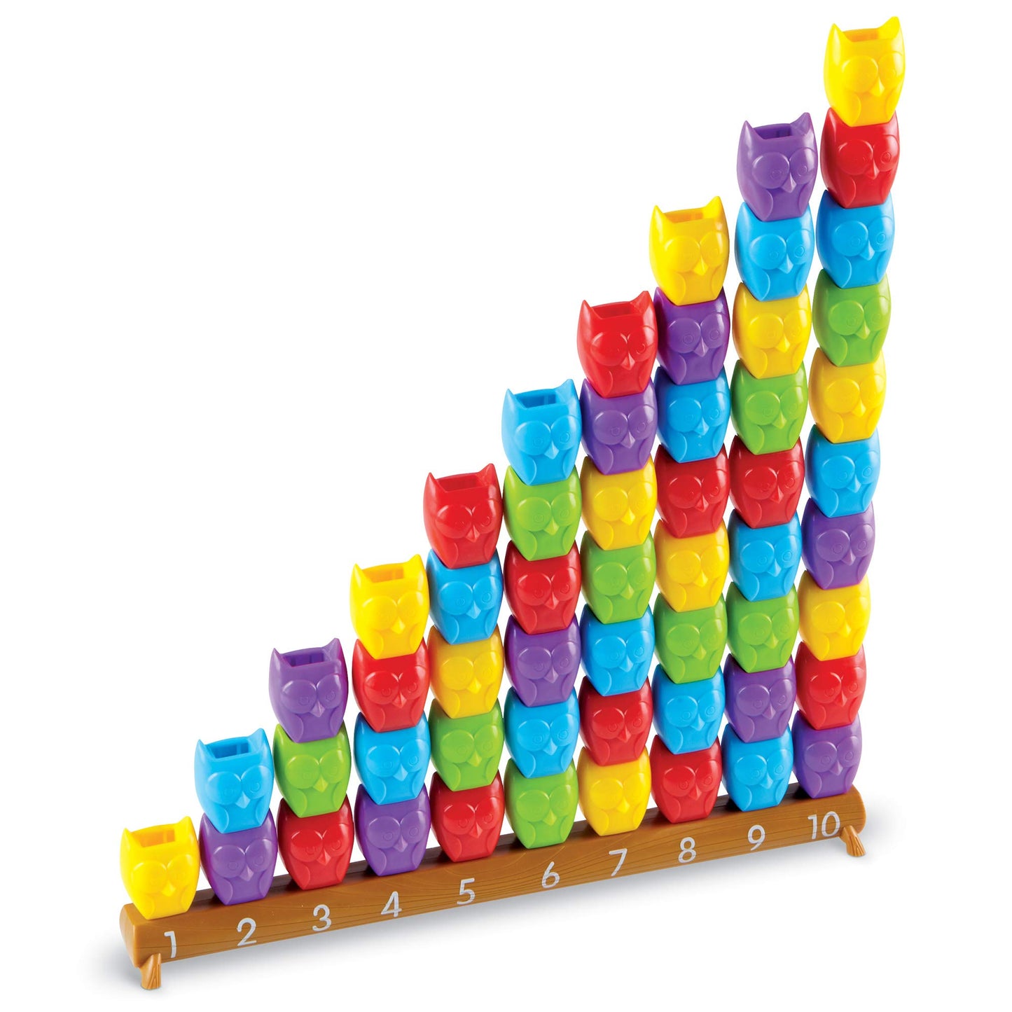 Learning Resources 1-10 Counting Owls Class Set, Counting, Sorting & Color Identification, Model:LER7752