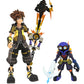 Diamond Select Toys Kingdom Hearts 3: Guardian Form Sora & Air Soldier Heartless Select Action Figure Two Pack  Multicolor