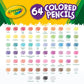 Crayola Mini Colored Pencils (Colors May Vary), Coloring Supplies For Kids, 64 Count, Gift