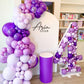 Partywoo Pastel Purple Balloons, 50 Pcs 12 Inch Pale Lavender Balloons, Lilac Balloons For Balloon Garland Balloon Arch As Party Decorations, Wedding Decorations, Baby Shower Decorations, Purple-Q10