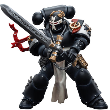 Beerise Joytoy 1/18 Action Figures - Warhammer 40,000 Black Templars Emperor'S Champion Bayard'S Revenge - 5,Classic Character,C