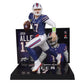McFarlane Toys NFL Josh Allen 7" Figure - Buffalo Bills, Multicolor, Plastic, Model 787926103779