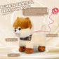 Bilinott Puppy Toys For Kids Aged 3-7, Interactive Toy Dogs That Walk And Bark And Wag Their Tails, Walking Dog Toys With Leash,