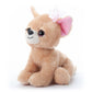 The Petting Zoo Plush Chihuahua Stuffed Animal - 10 Inch Polyester Toy for Girls, Model 719065