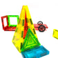 Magnetic Building Tiles - 35 Pieces Colorful Set For Artistic, Creativity And Educational Toys Stem (Science Technology Engineering And Mathematics) For Children Boys And Girls 3 Years And Up
