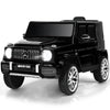 Olakids 12V Kids Ride On Car, Licensed Mercedes Benz G63 Electric Vehicle With Remote Control, Double Open Doors, Music, Bluetooth, 2 Speeds, Wheels Suspension, Battery Powered Driving Toy (Black)