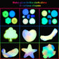 48 Pack Galaxy Slime, Glow In The Dark Slime Kit Party Favors For Girls And Boys, Non Sticky, Super Soft, Wet, Stress Relief Put