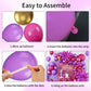 Hot Pink And Purple Balloon Garland Kit,Purple Balloon And Hot Pink Balloon With Purple Hot Pink Metallic Purple Magenta Explosi