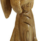 Angel Playing Music - Carved In Olive Wood, Carved Faces And Details Style (17.5 Cm Or 7 Inches)