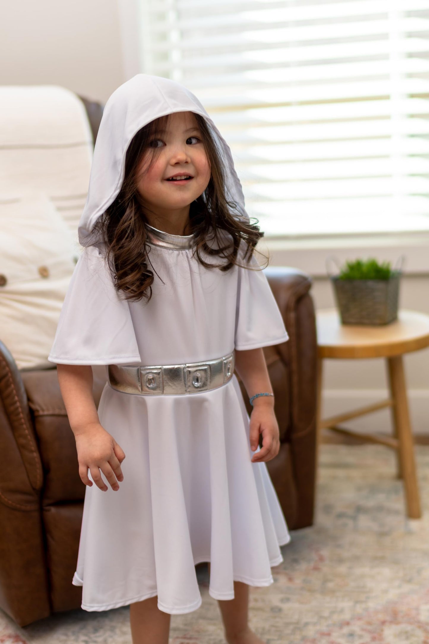 Little Adventures Galactic Princess Twirl Dress Up Costume - Machine Washable Child Pretend Play Party Dress (Size 4)