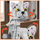 Kazi Cat Building Toy Set,Cat Gift Idea For Animal-Lovers,Cat Sets For Boys And Girls Age 8-12,Blue Cat Buildable Toys For Kids,