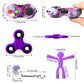 HTSHO Fidget Toys mature-themeds  Fidgets for Kids 8-12  mature-themed Fidgets for Anxiety and Stress  Desk Fidgets for mature-themeds  Stocking Stuffers Party Favors for Kids (Purple)