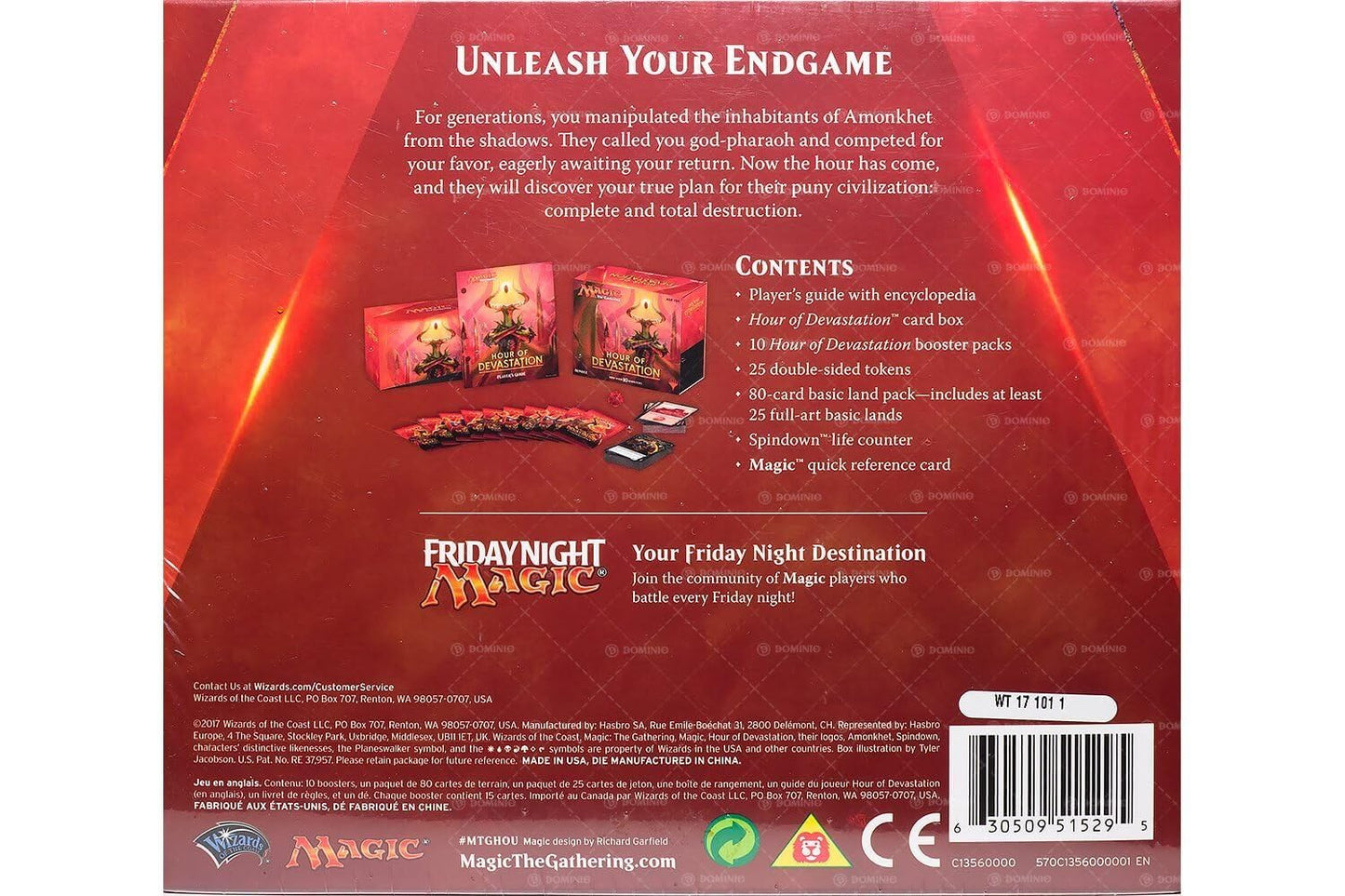 Magic Hour Of Devastation Sealed Mtg Bundle Box 10 Boosters