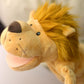 LOMTRATS Animal Hand Puppets for Kids,Toddler Includes Wolf Tiger Lion Monkey So on Movable Open Mouths, Perfect for Storytellin
