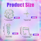 PEUTIER 240 Pcs Disco Table Confetti - Colorful Paper Decorations, Model 18107 for Birthday Parties