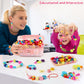 BEMITON Ideal Birthday Gift for Girls Aged 3 4 5 6 7 - Pop Beads Jewelry Making Kit, Arts and Crafts Toys for 3-7 Year Old Kids,