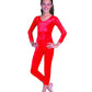 Girl'S Unitard Red Velvet Lrg