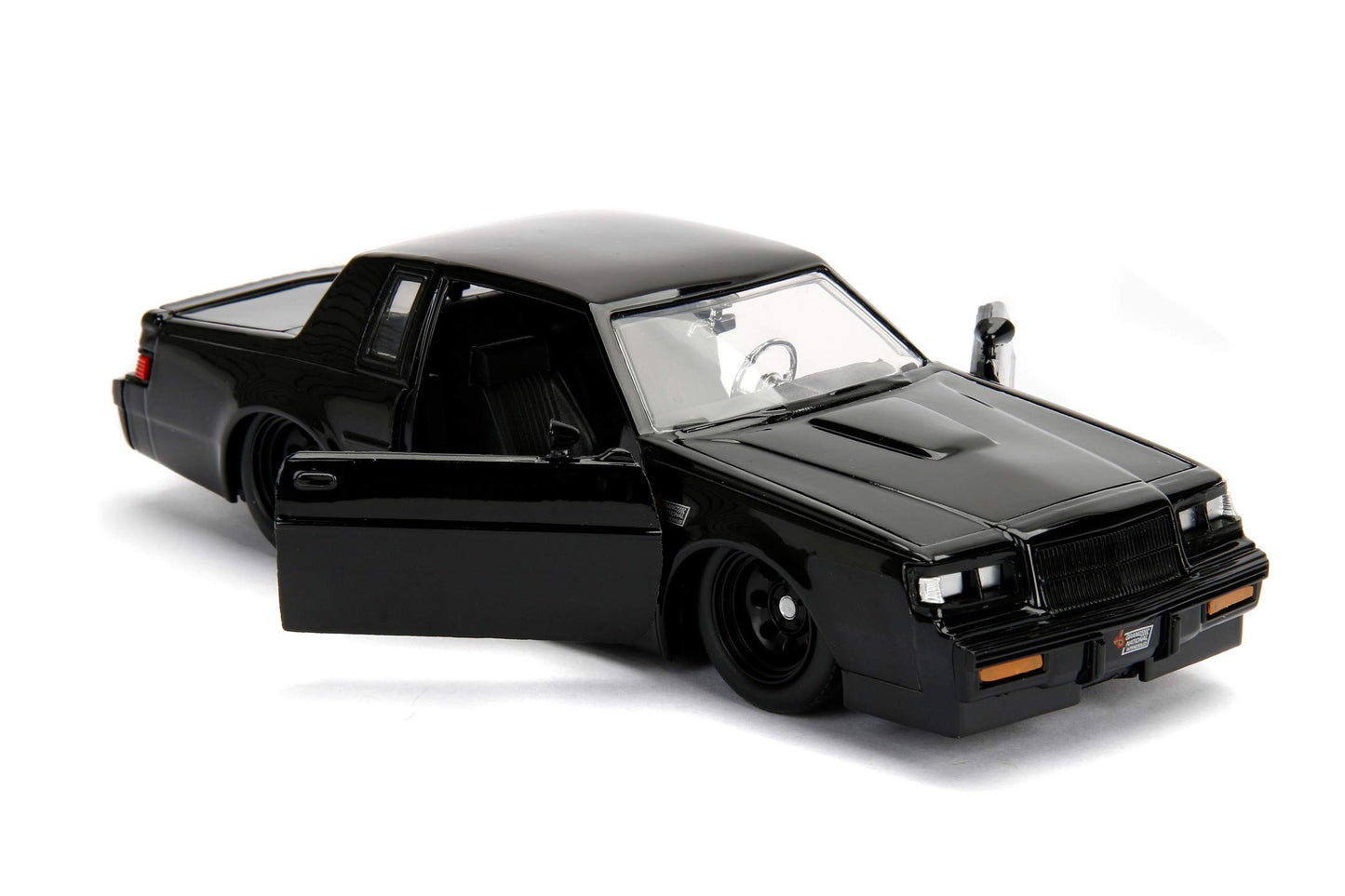 Jada Toys 1:24 Scale Die-Cast Model - '87 Buick Grand National, Glossy Black, Model 99539