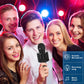 Dodosky Toys For Kids Age 3 4 5 6 7 8 9 10, Karaoke Microphone With Bluetooth Singing Toys For Girls Birthday Gifts For 9 10 11 12 Year Old Kids Stocking Stuffers For Girls Boys 4-12 - Black