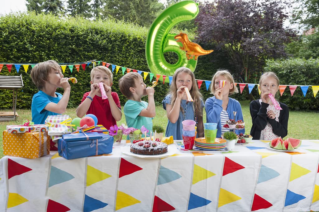 40 Inch Light Green Number 3 & Mini Dinosaur Balloon, 3Rd 3 Years Old Birthday Decorations For Boy, Three Rex Birthday Party Dec
