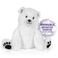 1I4 Group Warm Pals - Polar Bear - Cozy Lavender Scented Plush Toys - Stuffed Animal - Coolable Bedtime Comfort Plushie