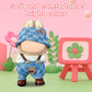 17cm Doll Clothes Labubu Clothes for 6.7inch(17cm) Dolls enhanced Doll Outfit with Hat and Accessories(Clothes Only) (Blue)