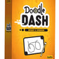 Indie Boards and Cards Doodle Dash Game - Standard Size, Yellow Cardboard, Model DDSH1IBC