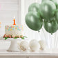 Mr. Pen Metallic Green Balloons, 12 Inch, 54 Pack, Rubber Birthday Party Balloons, Balloon Arch Decor