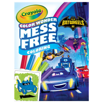 Crayola Batwheels Color Wonder Activity Set, Batman Mess Free Coloring Pages For Toddlers, Batman Gifts, Toys For Boys & Girls