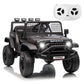 12V Ride On Truck Car, Kids Electric Vehicles Car W/Parent Remote Control, 3 Speeds 5MPH Max Speed, Spring Suspension, LED Light