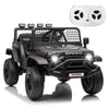 12V Ride On Truck Car, Kids Electric Vehicles Car W/Parent Remote Control, 3 Speeds 5MPH Max Speed, Spring Suspension, LED Light