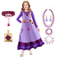 Vermeyen Wish Asha Costume Dress For Girl,Princess Costume Kids Dress Halloween Christmas Costume Cosplay Party Outfit 140