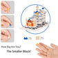 Geniteen Building Block Set, Famous World Architecture Model Micro Building Blocks Neuschwanstein Castle Creative Building Blocks 4200 Pcs