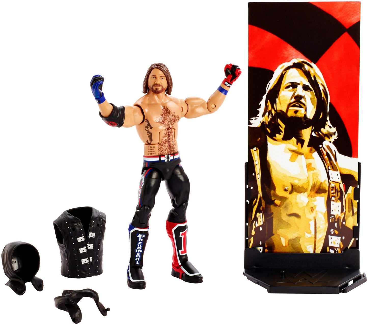 WWE AJ STYLES advanced COLLECTION ACTION FIGURE