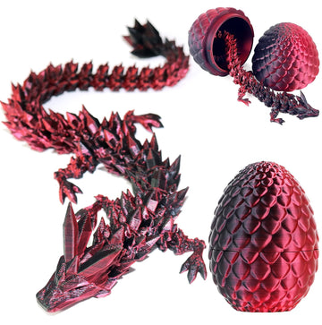 Sumland 3D Printed Dragon Eggs With Dragon Inside