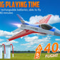 Volantexrc Rc Plane F-16 Fighting Falcon - 2.4Ghz 2Ch Remote Control Airplane Jet Fighter Ready To Fly With Cool Lights, For Beg