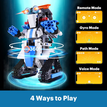 EDUCIRO Robot Building Toys for Boys, 8 9 10 11 12 Year Old Boys Girls Easter Gifts Ideas, STEM Projects for Kids Age 8-12, Remo