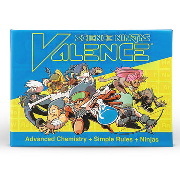 Science Ninjas Valence Card Game For Kids – Fun Science Games To Teach Molecules, Chemicals, And Reactions – Simple Rules For Learning Chemistry Through Play – Chemistry Games - Educational Game