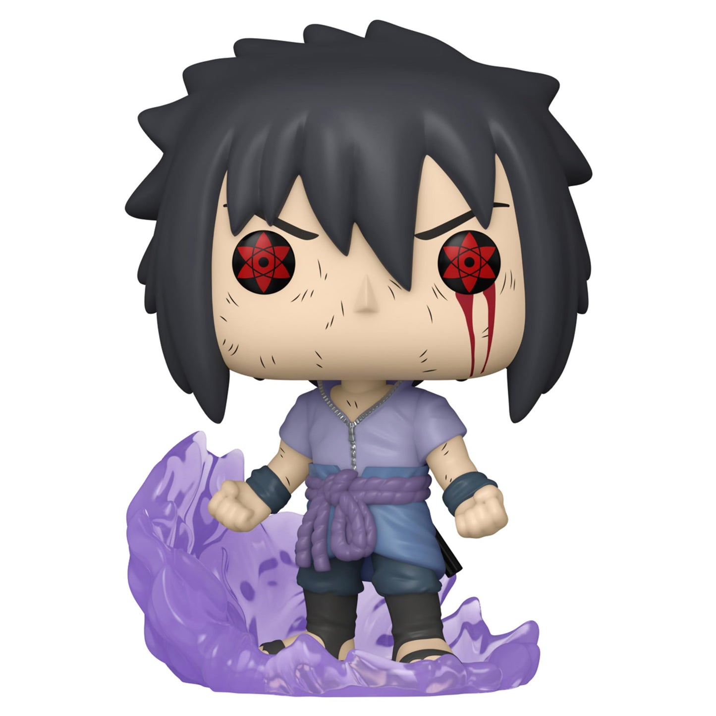 Funko Pop! Naruto Shippuden Sasuke Uchiha Half Susano Glow Exclusive #1436 - Multicolor Vinyl, Standard Size, Glows in The Dark