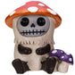 Furrybones Summit Collection Mushroom Kinoko Figurine Decorative Signature Skeleton In Mushroom Toadstool Costume 3 Inch Tall Collectible Statue