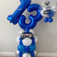 40 Inch Navy Blue 13 Number Balloons Giant Jumbo Huge 13 Or 31 Foil Mylar Helium Number Digital Balloons Dark Blue Birthday Myla
