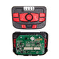 12V Children Electric Vehicle Power Medium Control Switch Multi-Function Bluetooth Connection Music Power Display Circuit Board Centre Panel Powered Wheel Replacement Parts