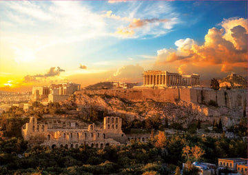 Educa - Acropolis Of Athens - 1000 Piece Jigsaw Puzzle - Puzzle Glue Included - Completed Image Measures 26.8' X 18.9' - Ages 14+ (18489)