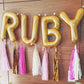 52 Pcs Gold Letter Balloons Foil Alphabet A To Z Balloons Diy Personalized Phrase Banner For Baby Shower Wedding Party Supplies
