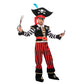 Spooktacular Creations Halloween Child Boy Pirate Fierce Captain Costume w/Accessories for Kids Halloween Dress Up Themed Parties (Medium (8-10yr))
