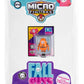 World's Smallest Fall Guys Micro Figures 4-Pack - Multicolor, 1.25 inches, Plastic